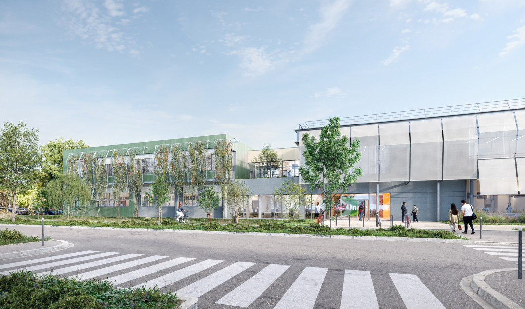 [LAUREAT pour la construction de l'extension d'Axel'One]